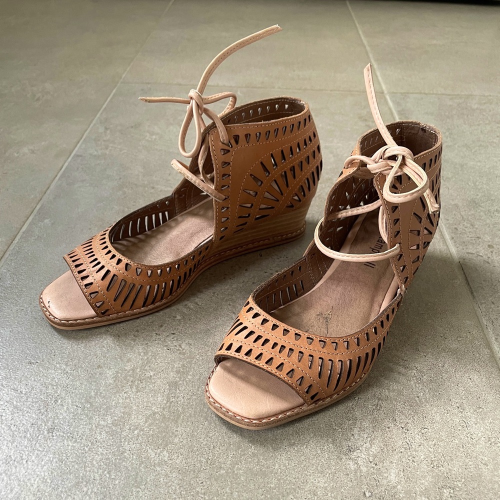 Jeffrey Campbell cut out wedges